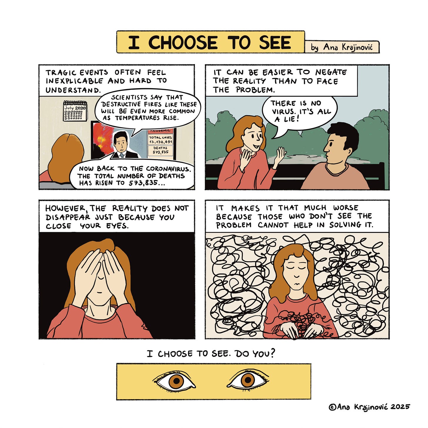 New comic “I choose to see” + Bleeding Hearts got sold out
