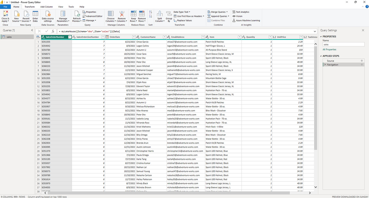 Linking MS Power BI Desktop to Microsoft Fabric Lakehouse using SQL ...