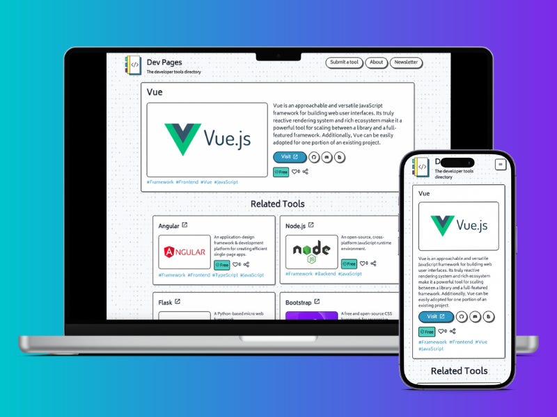 🌱 I Built an Ultimate Hub for Developer Tools and Resources