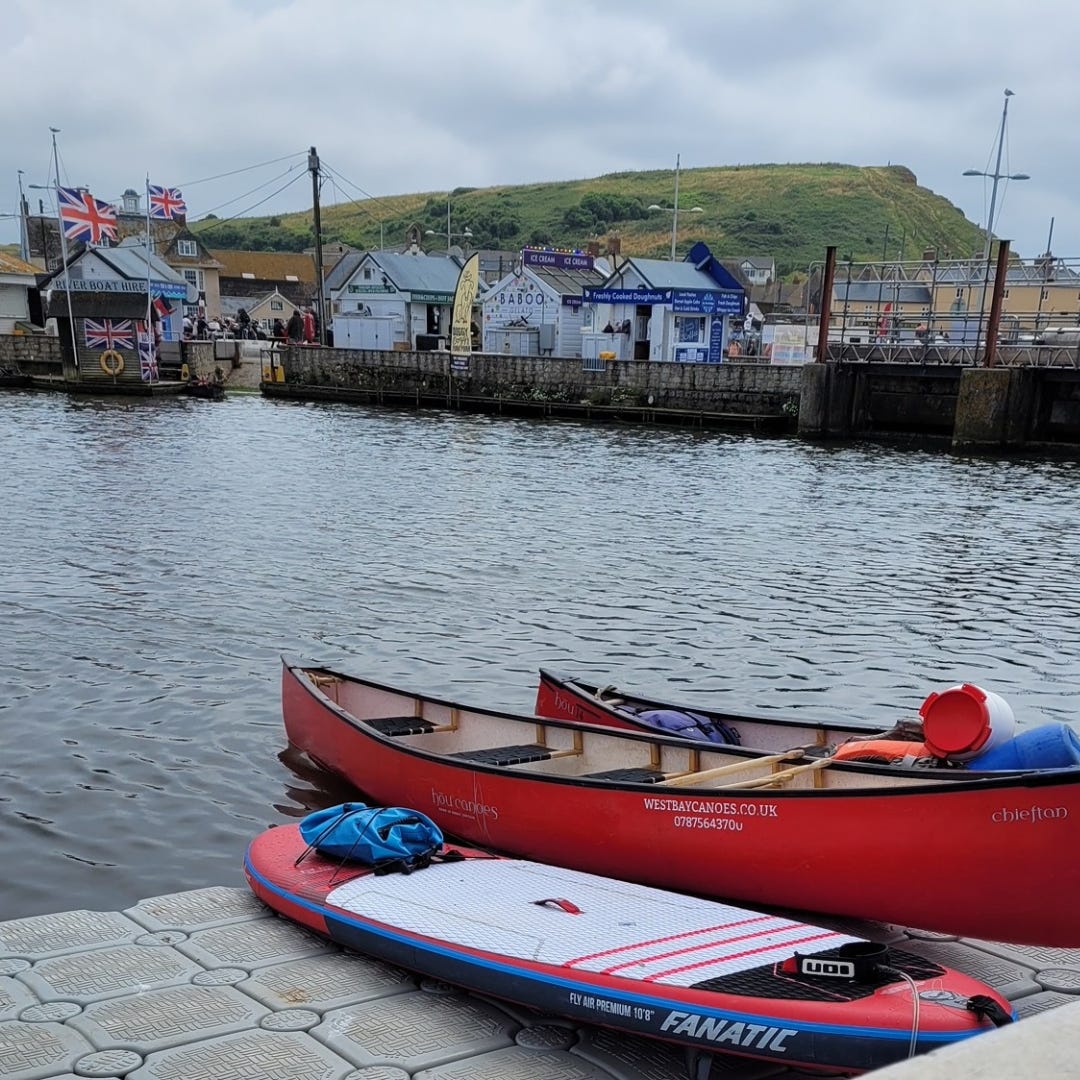 Places to Paddleboard in Dorset Becky Wren
