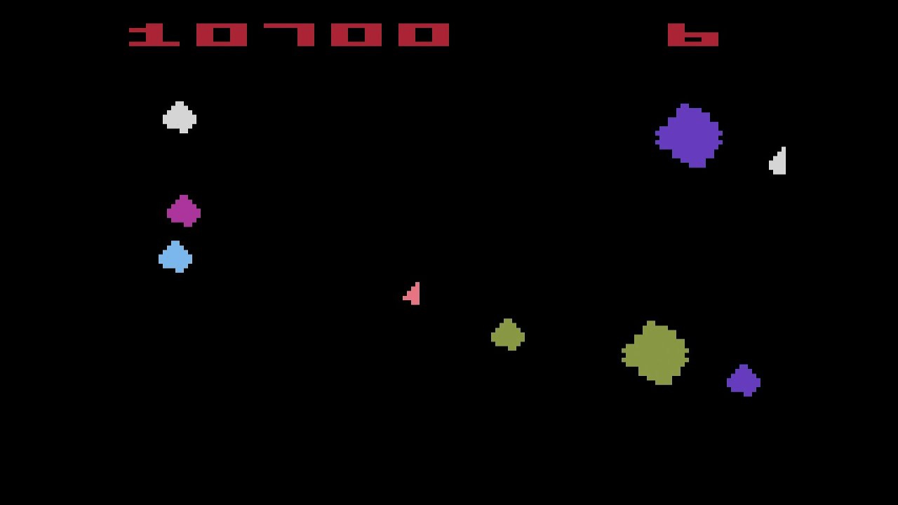 Atari 2600: Asteroids