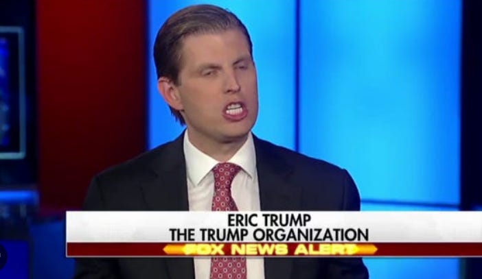Eric Trump Will Tweet Zillow Porn Until Mean Judge Agrees Saudi Arabia Could Buy Trump Trash Palace For One Billion Dollars