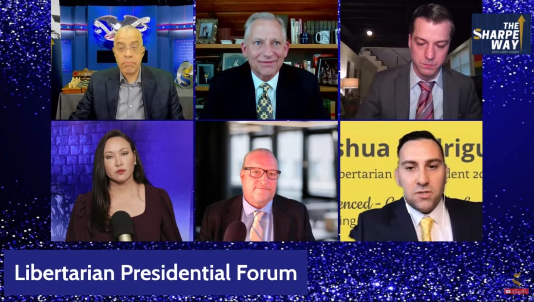Libertarian 2024 Presidential Candidates Light Up the Stage