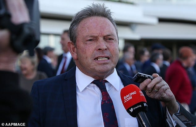 The racing community has been rocked by the sudden death of trainer Robbie Laing