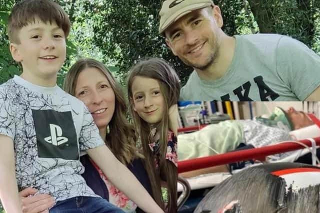 “My life will be short but meaningful” says a father-of-two who has been diagnosed with terminal bowel cancer