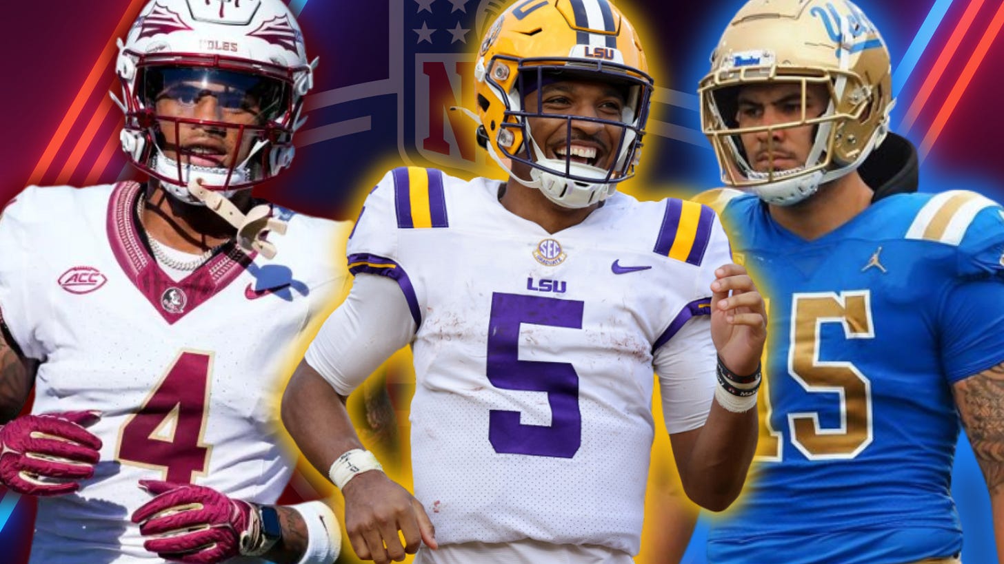 2024 NFL Mock Draft Giants Make Blockbuster Move To No. 1, Heisman