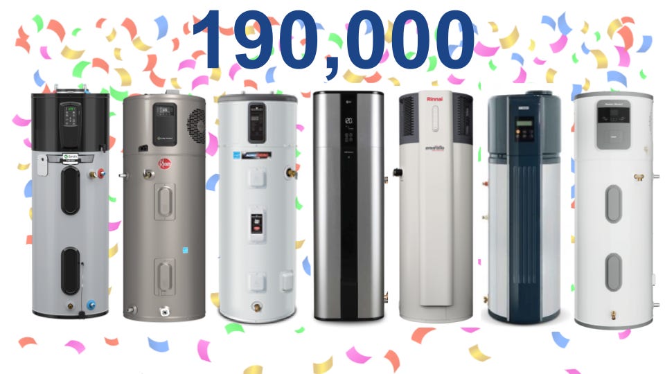 Soaring Sales for Heat Pump Water Heaters in 2023. Let the Party Begin! - CleanTechnica