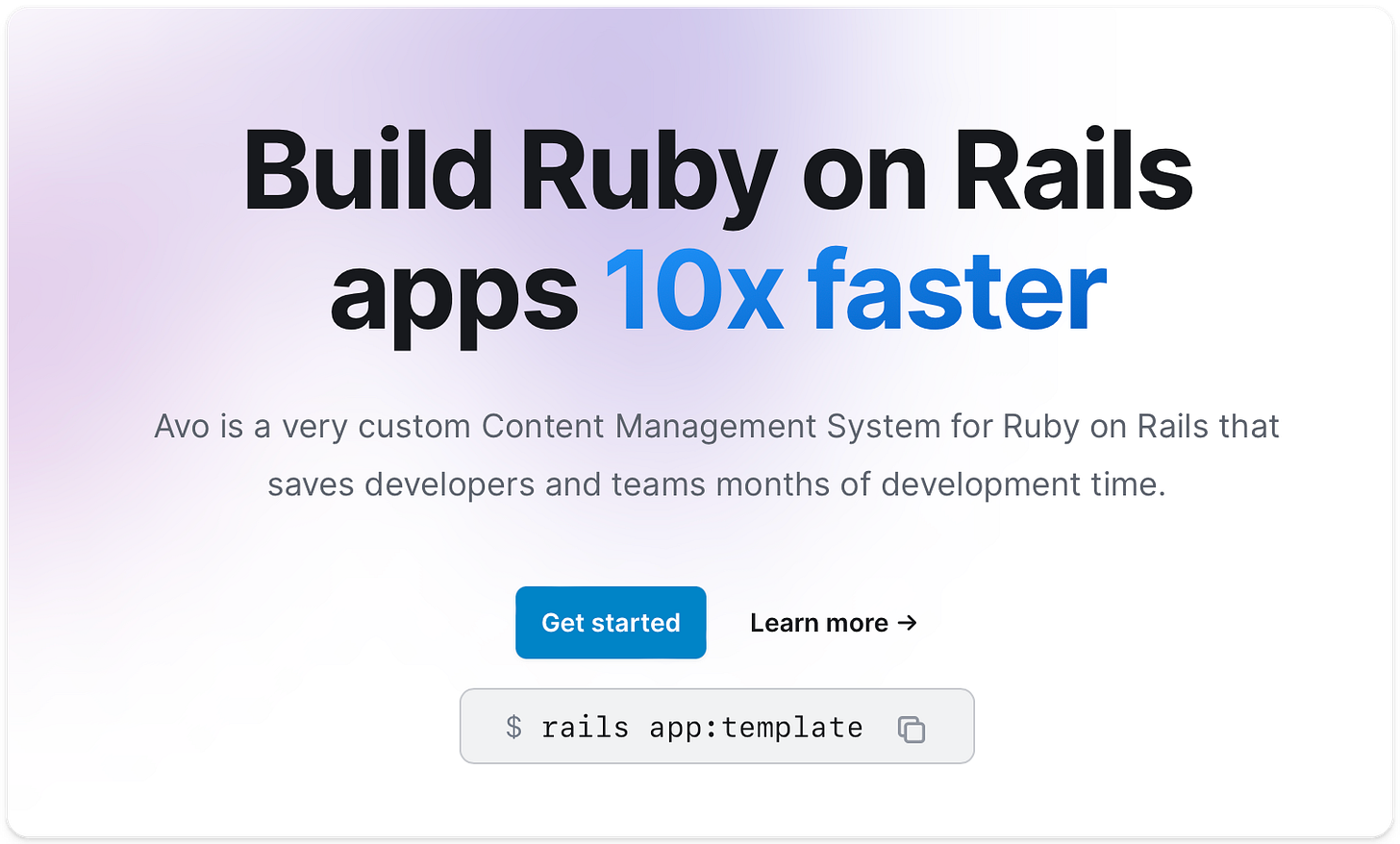 Ruby build tools store