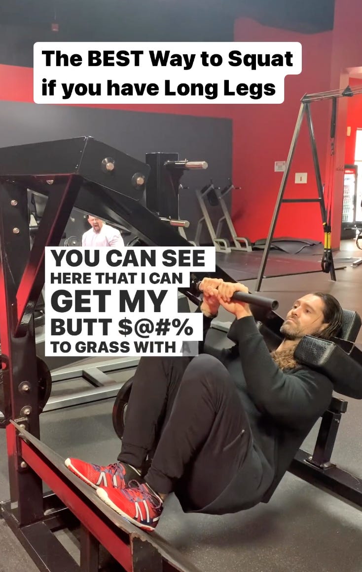 The Barbell Squat by Alexander Cortes