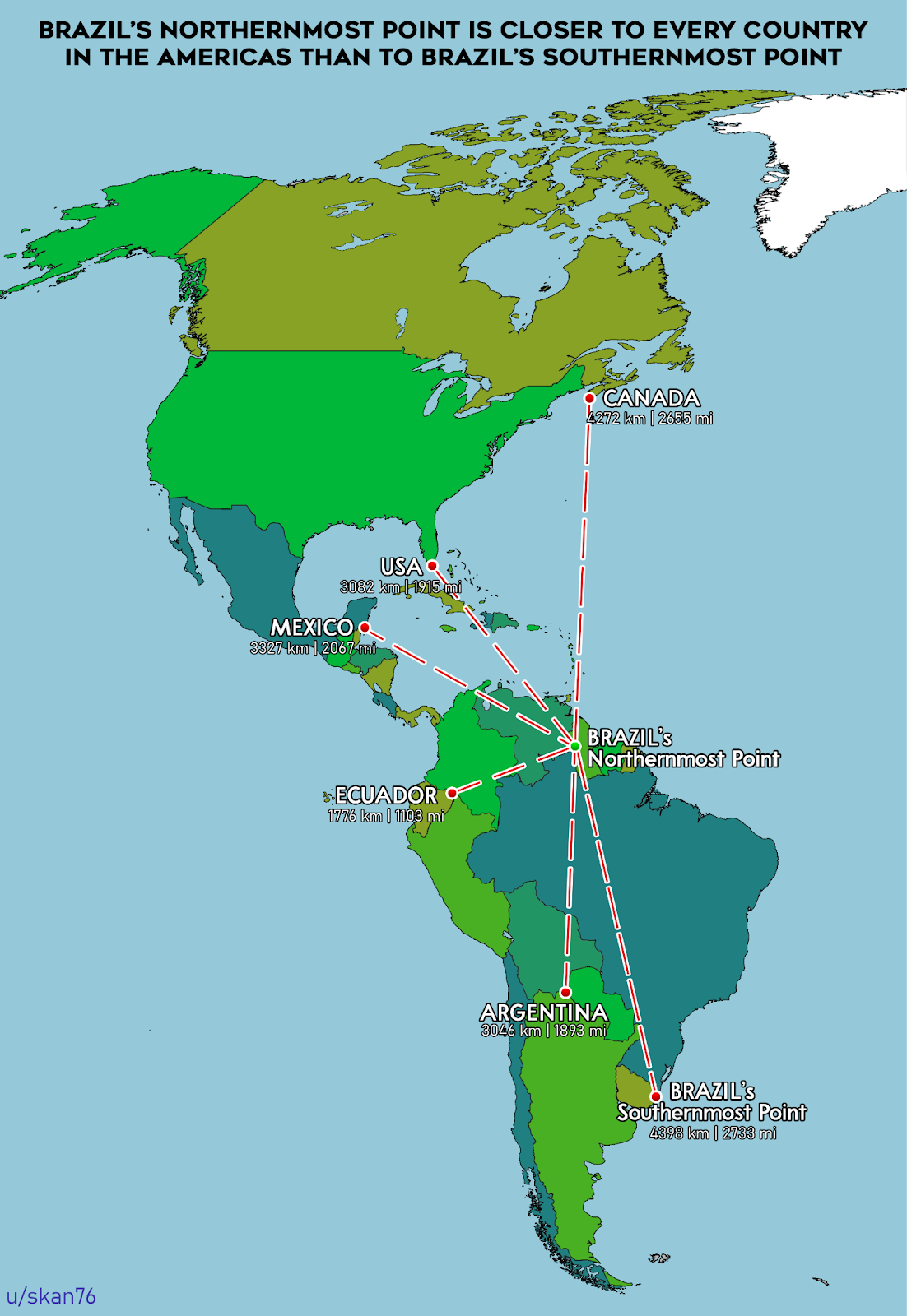 Maps Distort How We See the World - by Tomas Pueyo