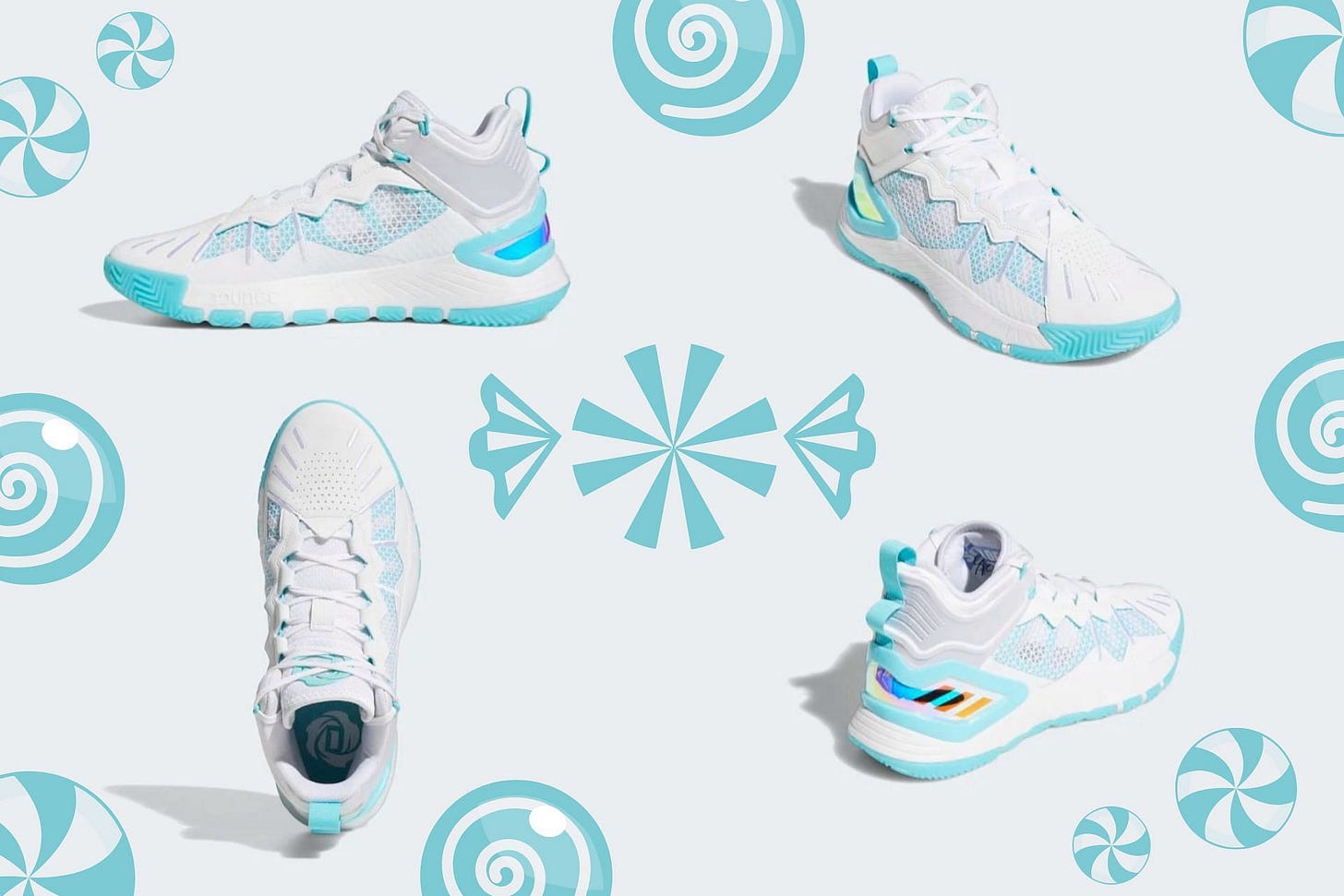D rose 7 white christmas clearance