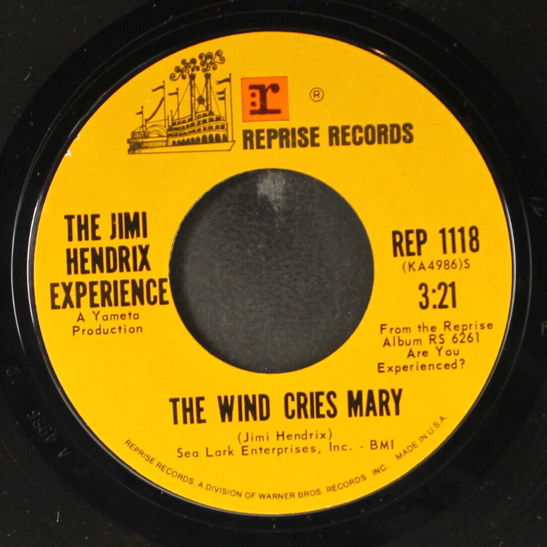 Jimi Hendrix’s “The Wind Cries Mary”