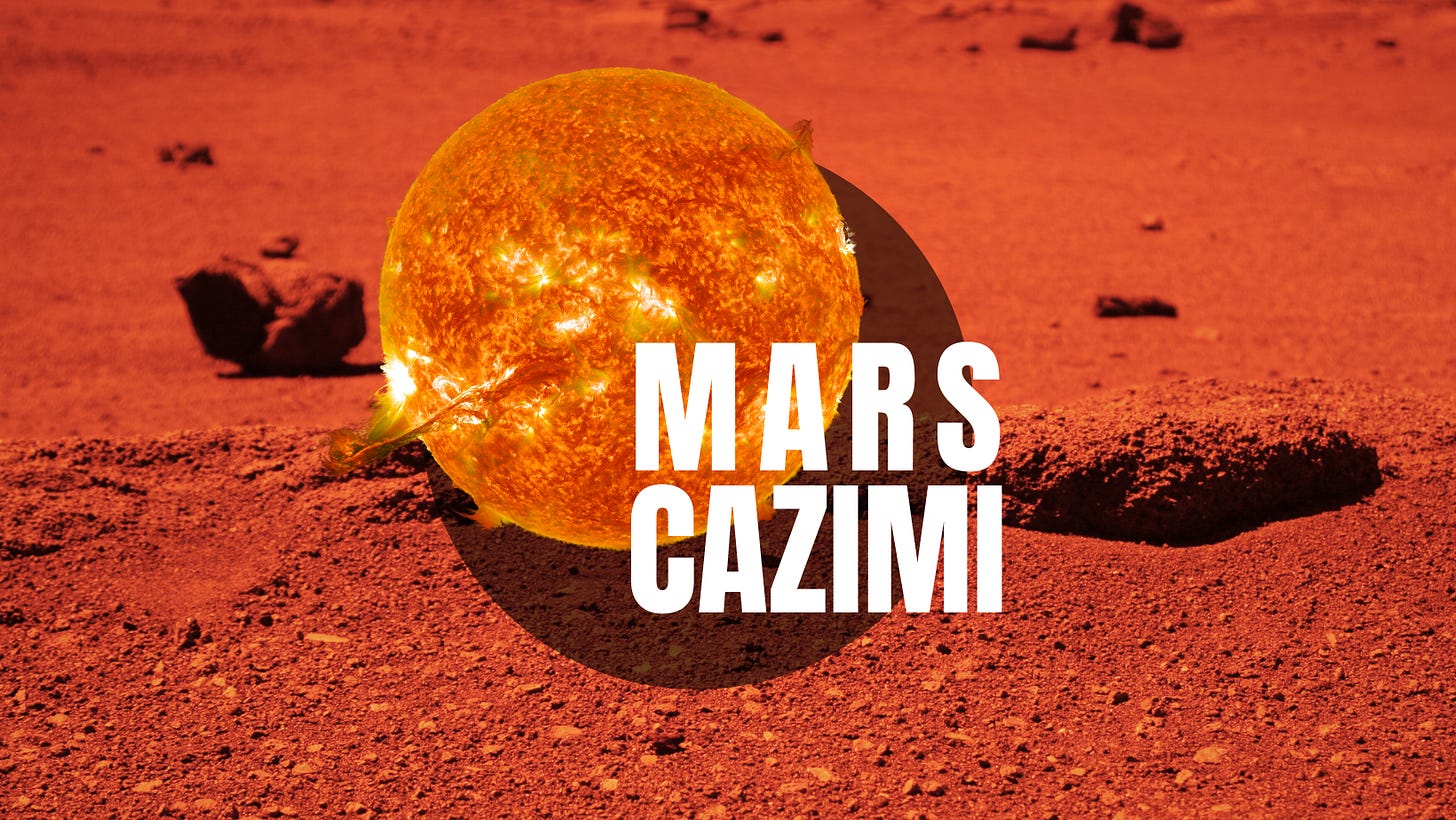Mars Cazimi by Jackie House Of Energy
