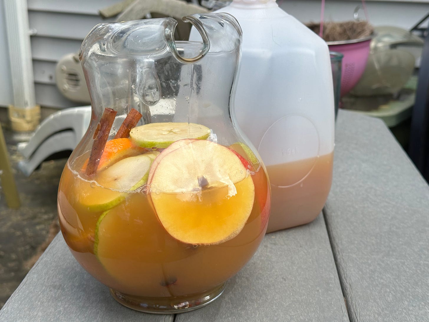 Welcome To Wonkette Happy Hour, With This Week’s Cocktail, Fall Apple Sangria!