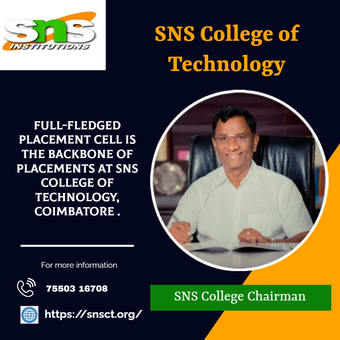 SNS College Of Technology Starts Industry Institute Partnership Cell To ...
