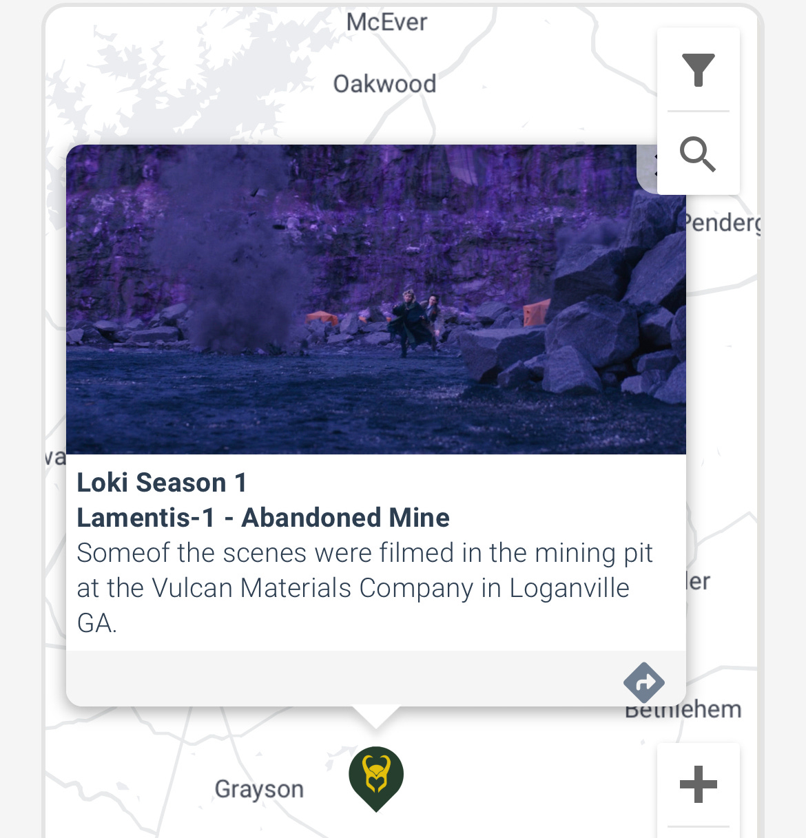 Loki Filming Locations CineMapper