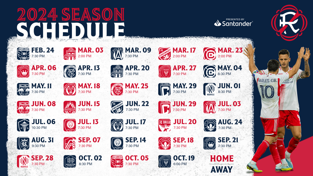 Revolution Release 2024 Schedule by Josh Nye
