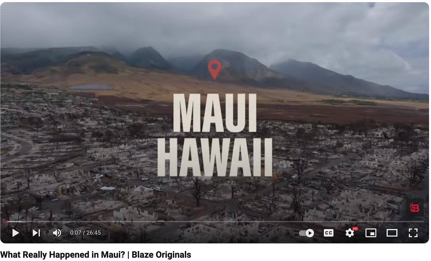 "What Really Happened in Maui?"