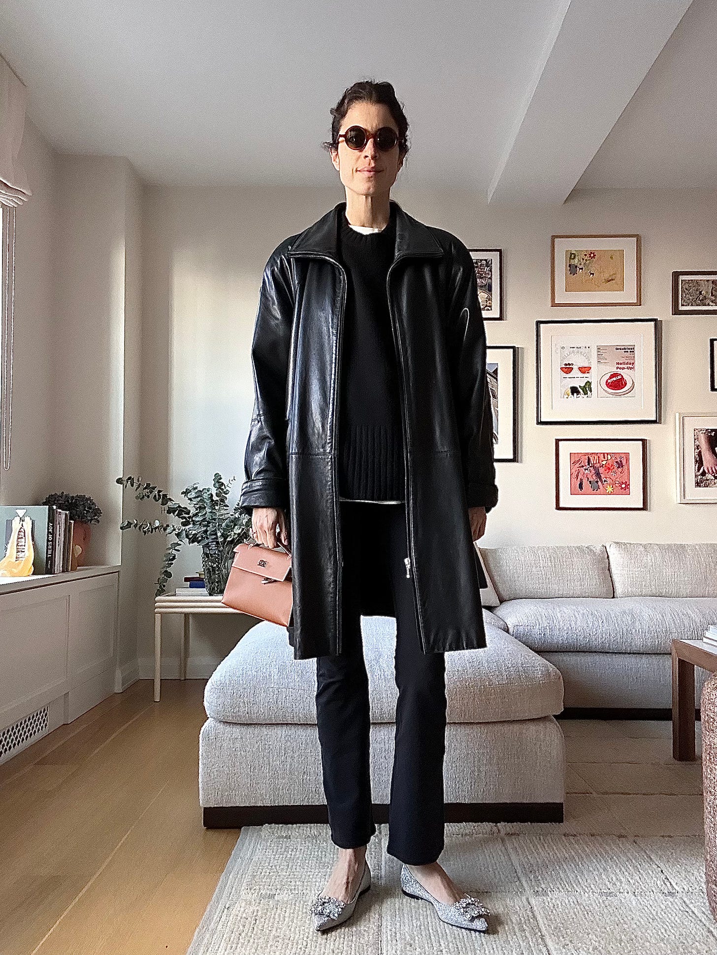 How to wear black without looking boring