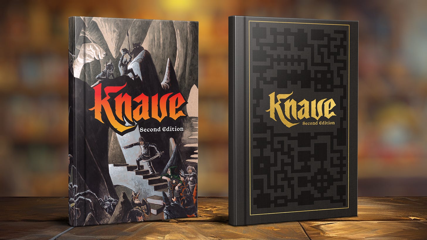 Knave 2e is Live on Kickstarter! by Ben Milton
