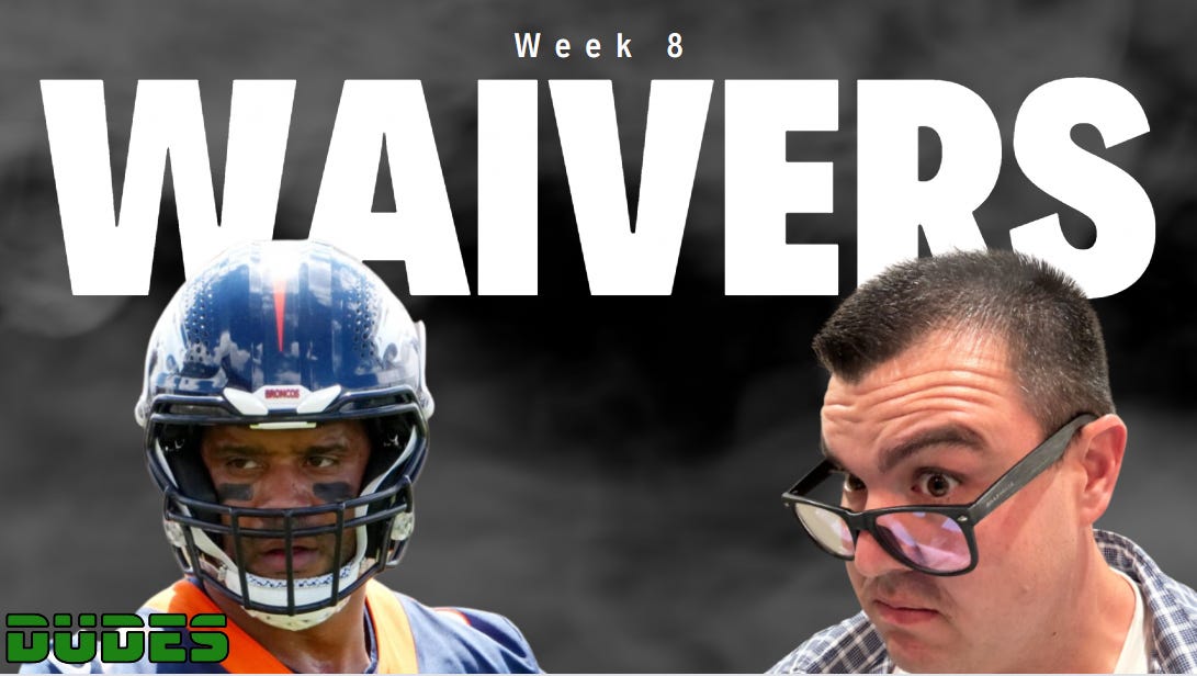 Week 8 waiver deals wire