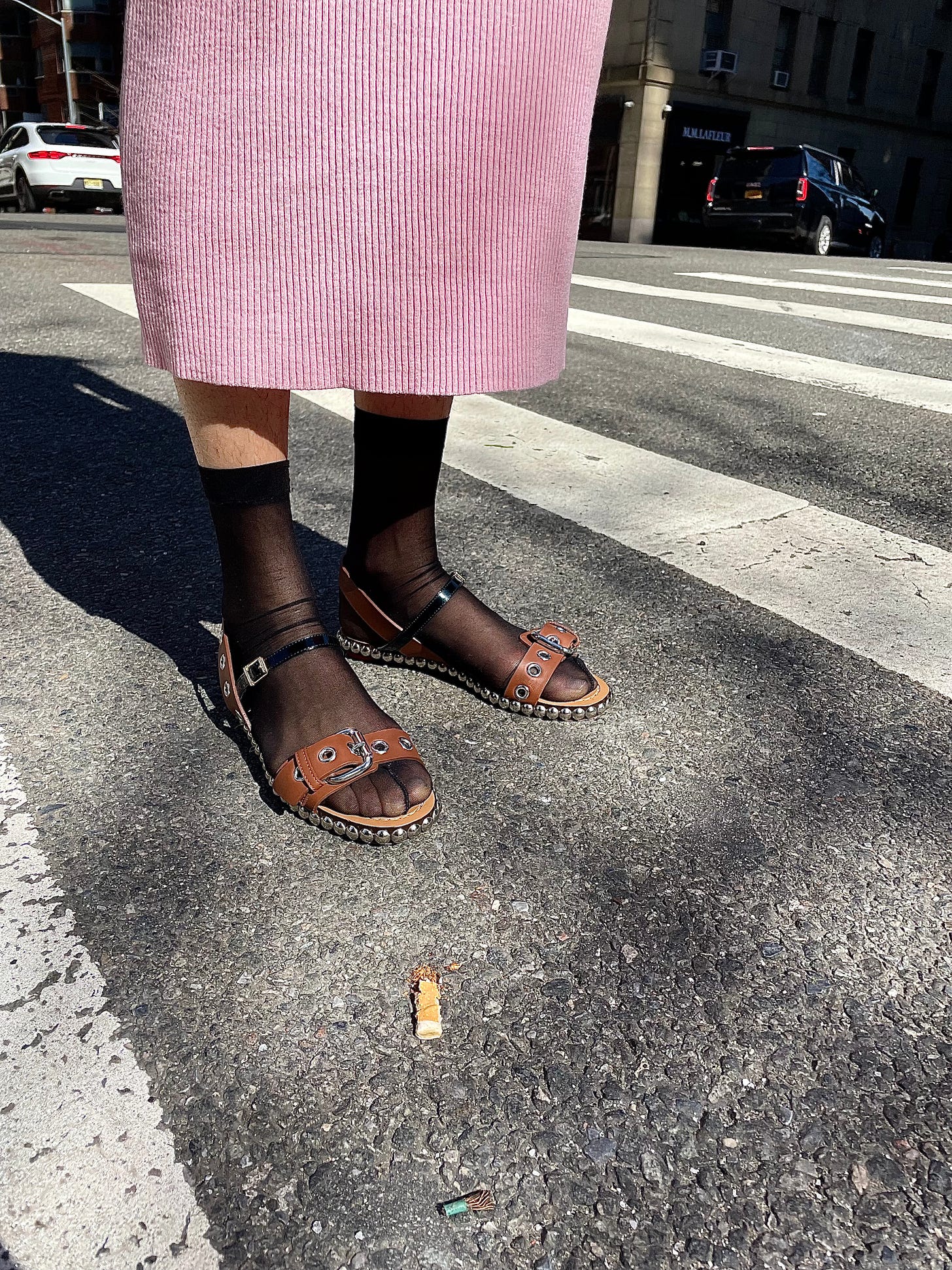 Sock and sandal season is right around the corner