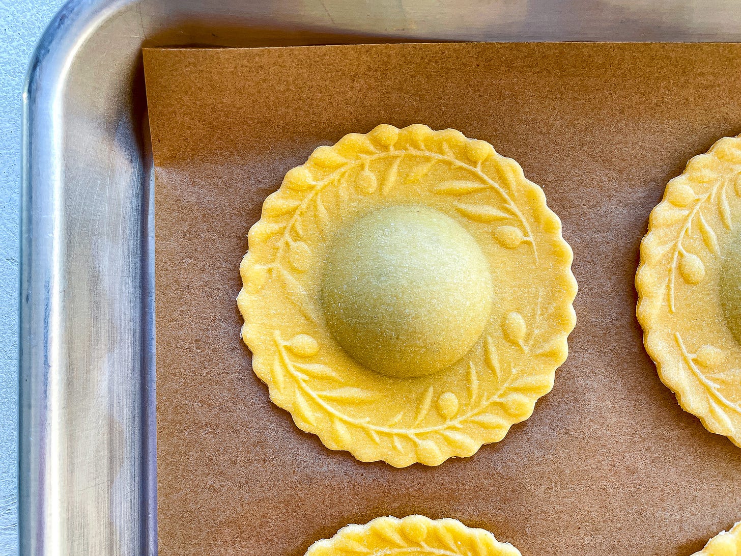 olive branch ravioli - by Meryl Feinstein