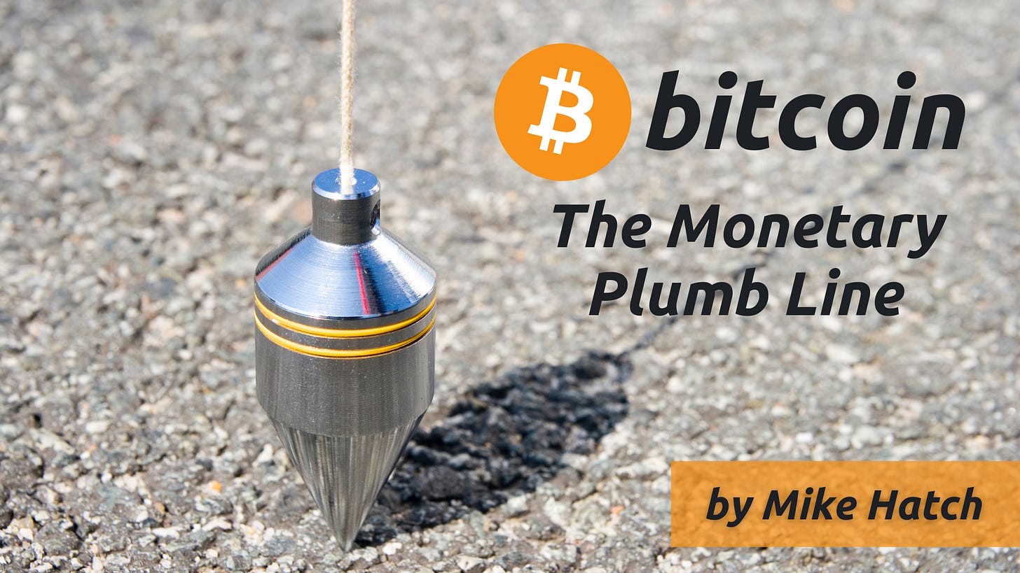 BoT007 Monetary Plumb Line by Mike Hatch