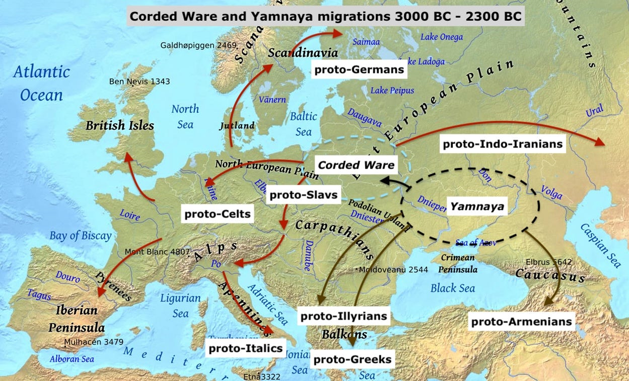 We are what we speak: Indo-European phylogenetic and linguistic trees ...