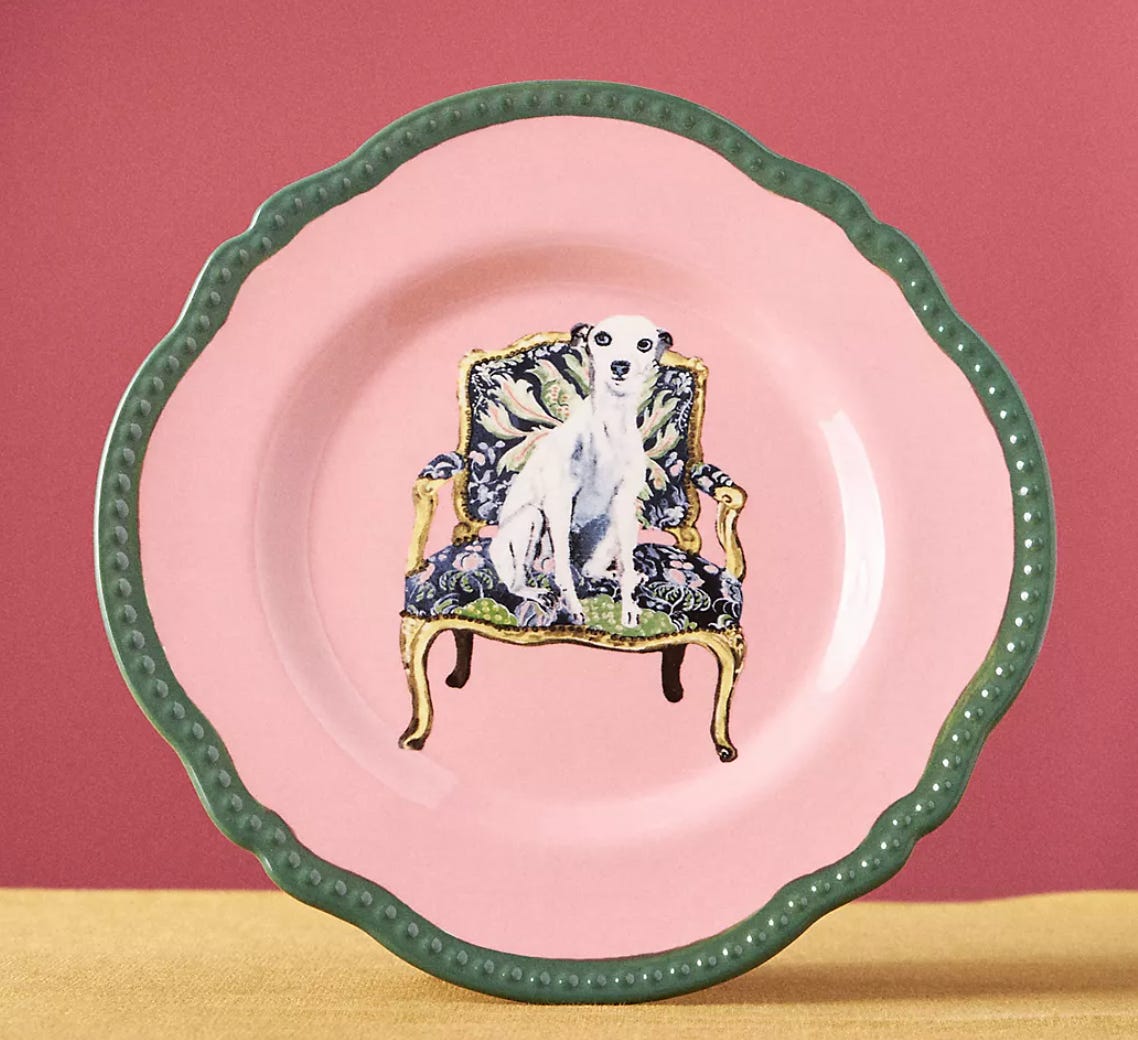 Anthropologie dog plates new arrivals