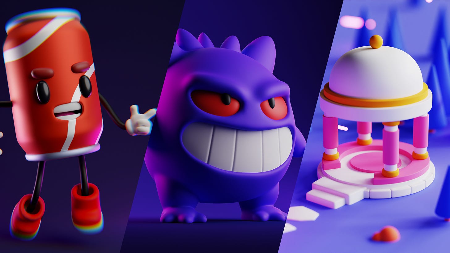 The beginners guide to blender and stylised illustrations course by