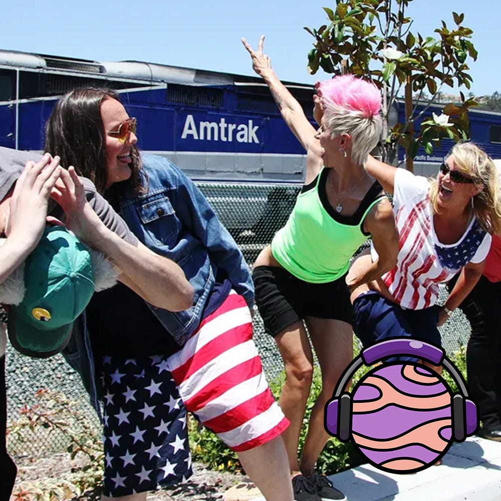 The Annual Mooning Of The Amtrak Planet Nude 6764