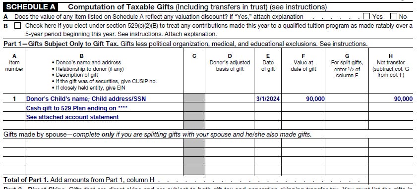 Gifts to 529 Plans: The Ultimate Guide to Form 709
