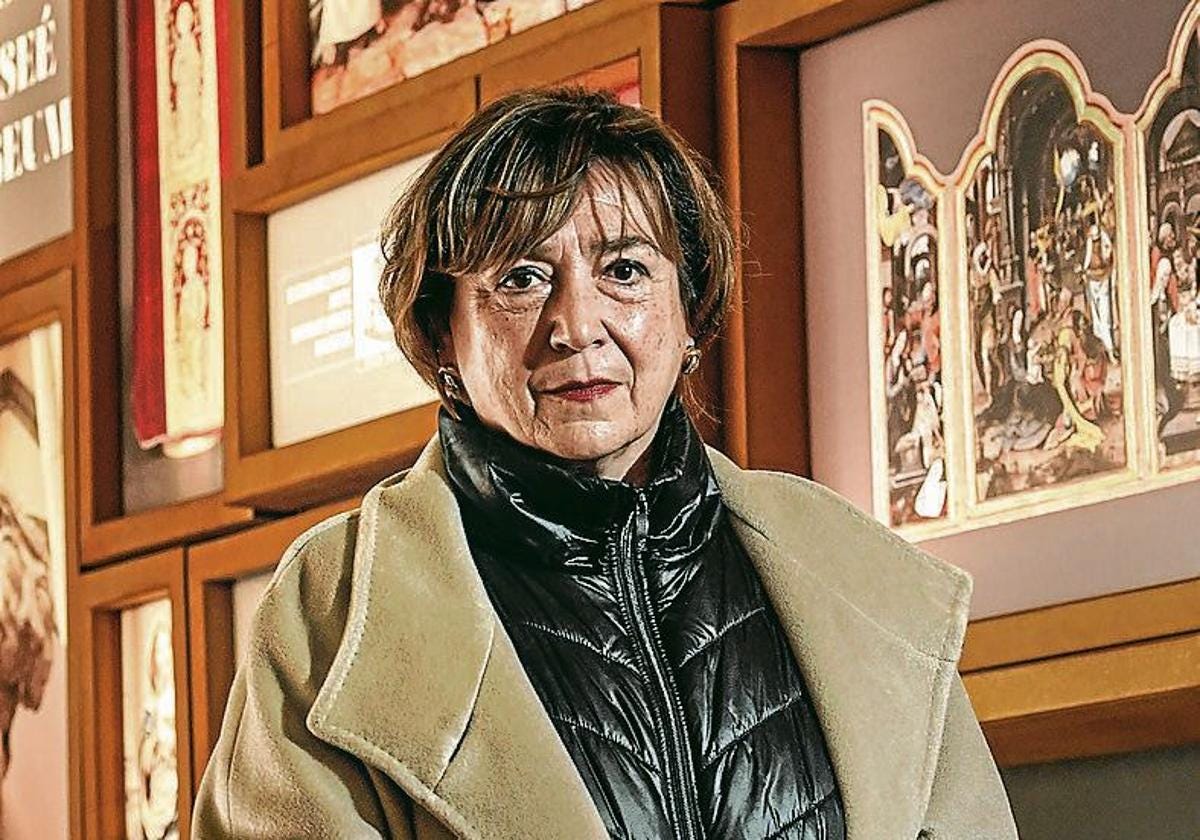 Susana Aréchaga, una «incansable divulgadora» del patrimonio cultural alavés.