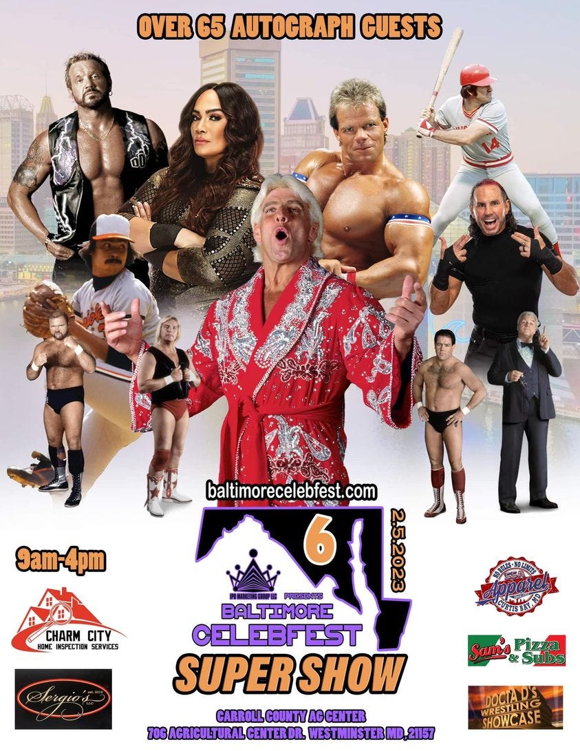 Sunday You should go to Baltimore Celebfest 6
