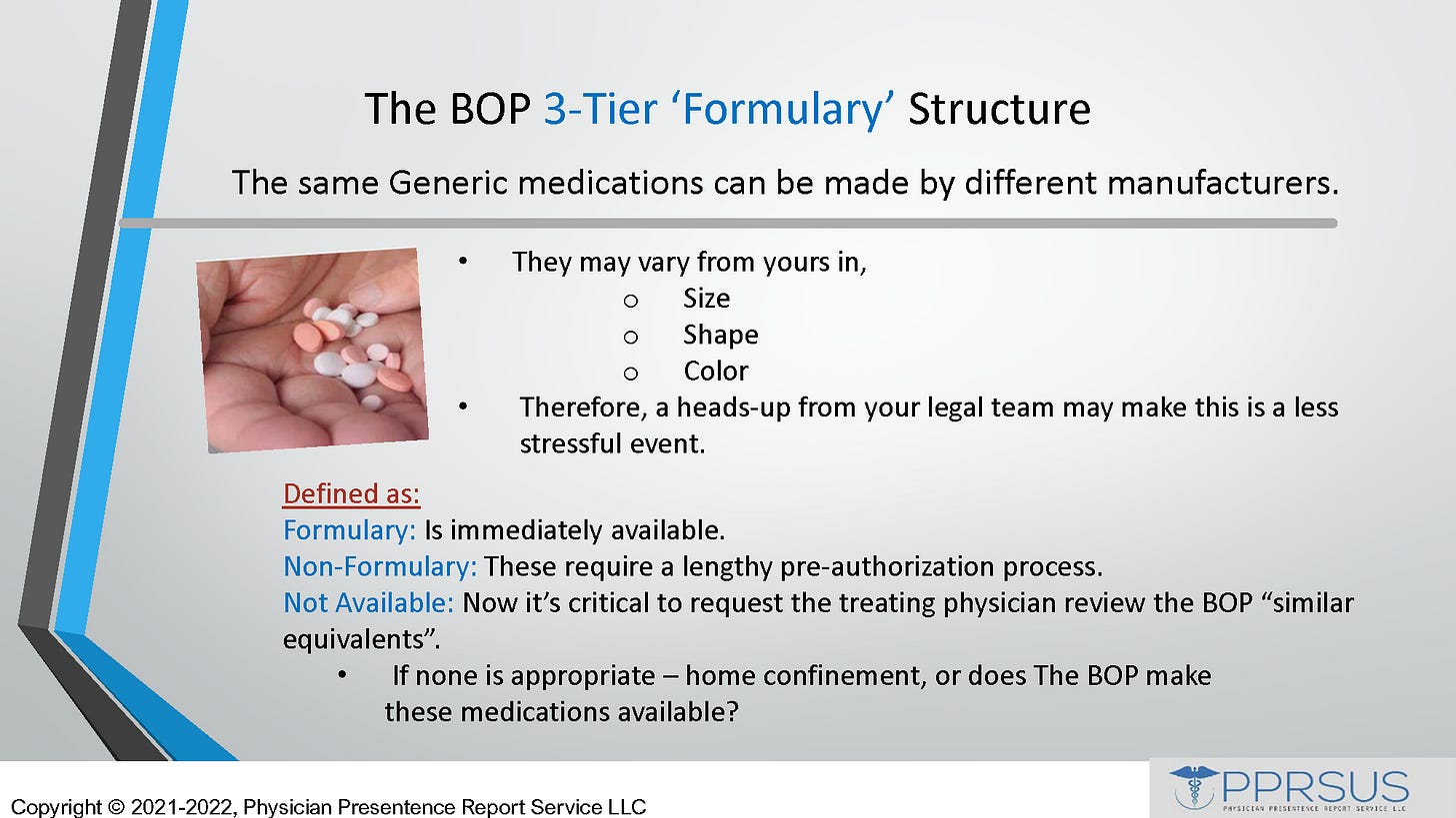 Medication Availability - MEDICAL RECORD REVIEW BEFORE (PSI) INTERVIEW ...