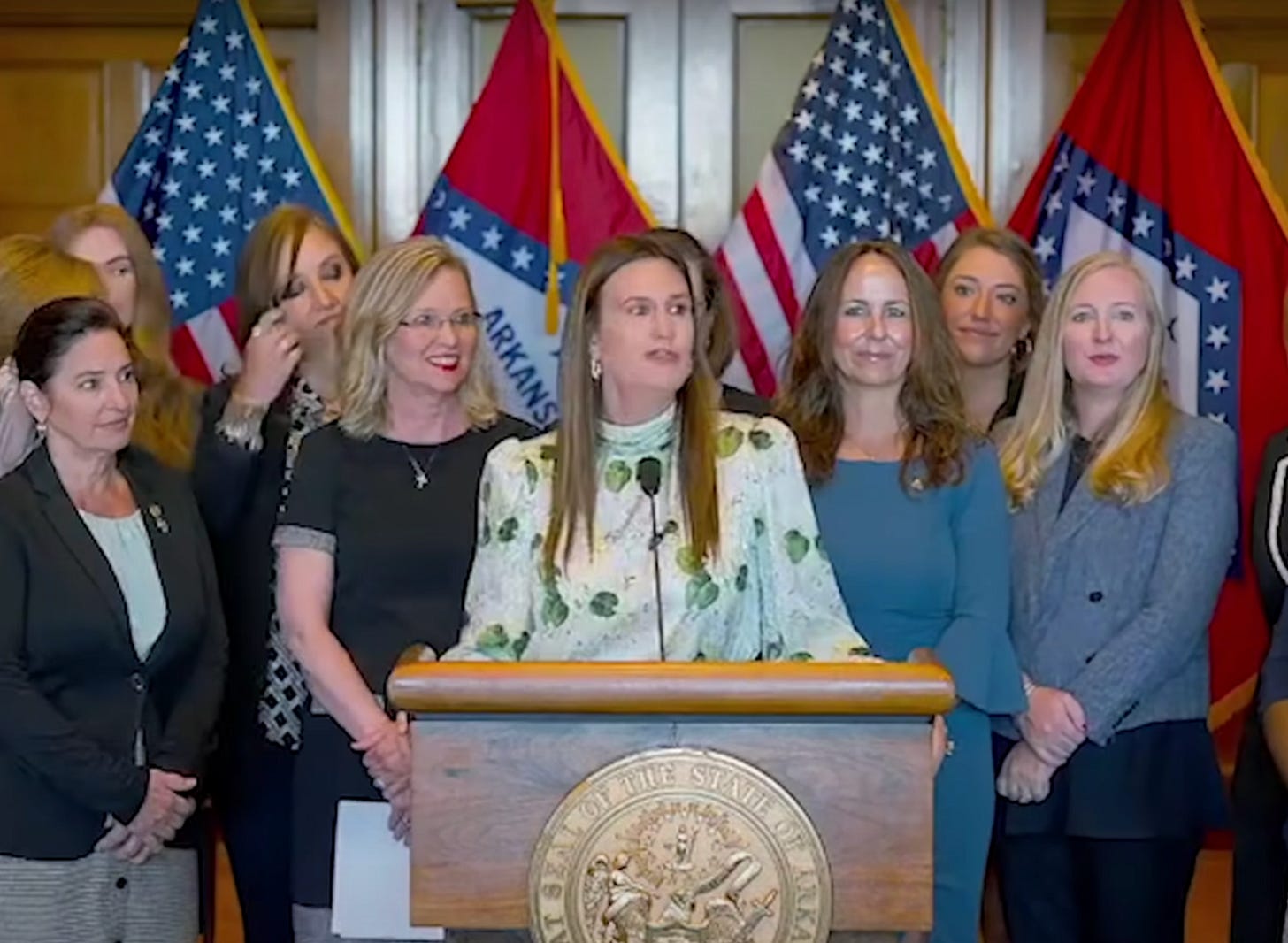 Free Speech Lover Sarah Huckabee Sanders Will Tell You What Words You Can Use, Okay?