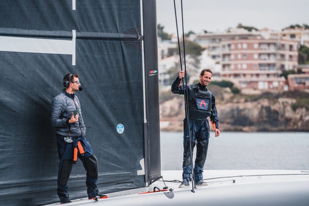 Ben Ainslie steps down from SailGP helming role to focus on America's