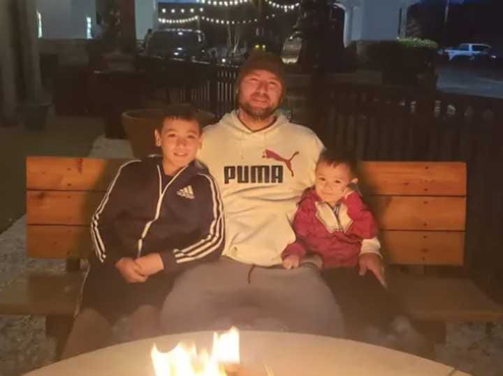 Shawn with Jameson and Rocco