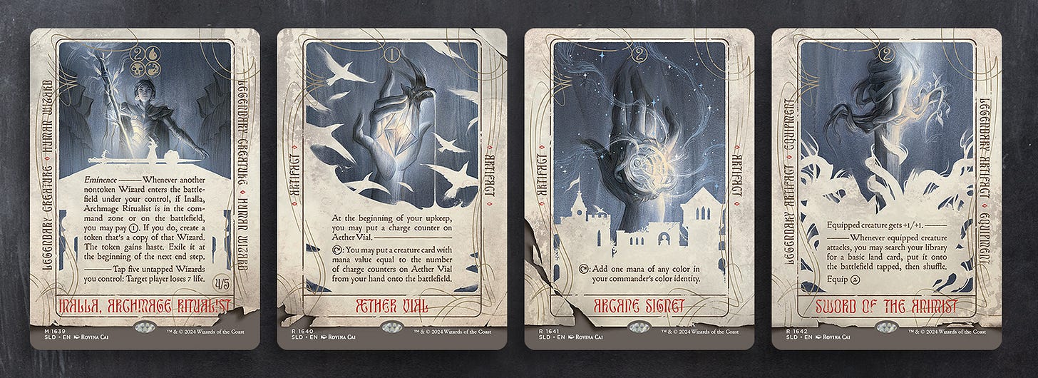 Artist Series Secret Lair: Inspiration - by Rovina Cai