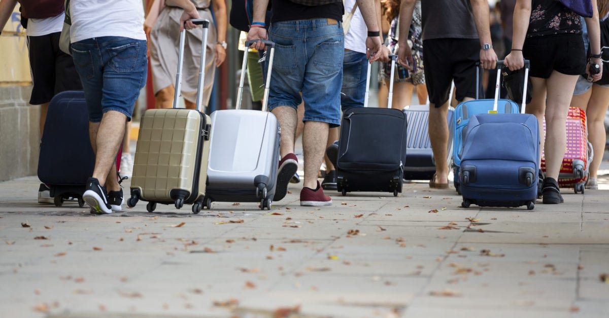 Wheels on suitcases on sale