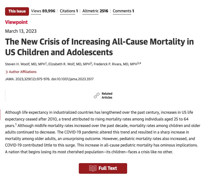 Why Are So Many Children Suddenly Dying?