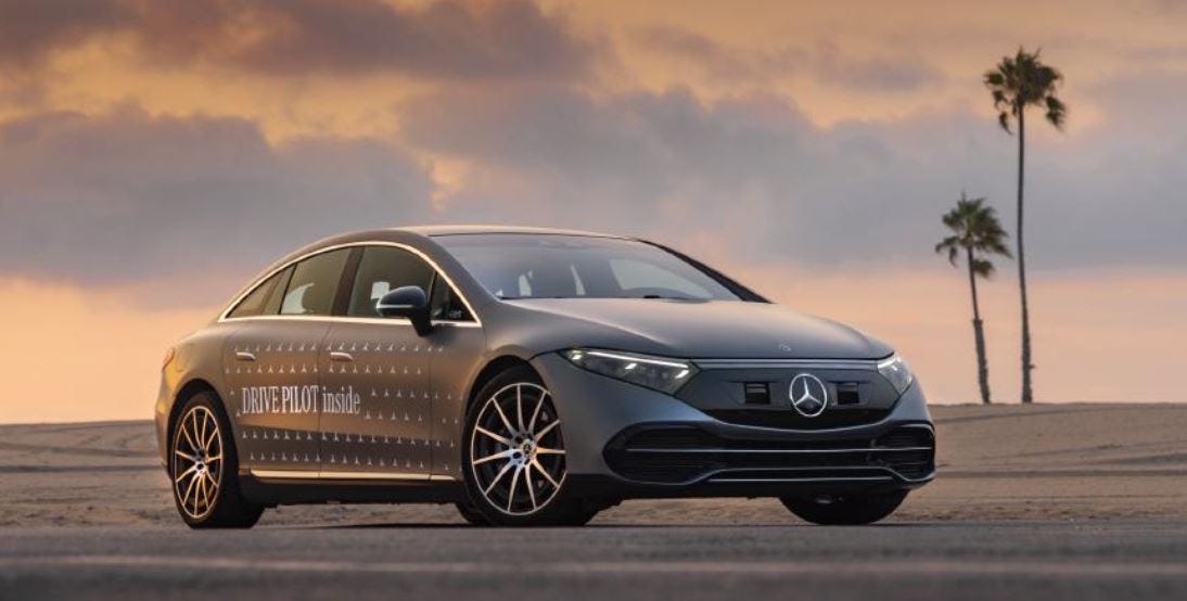 Mercedes-Benz First To Offer Level 3 Autonomous Driving For Sale in US ...