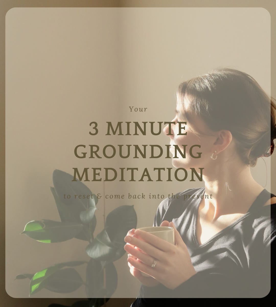 A grounding meditation for your wellbeing toolkit
