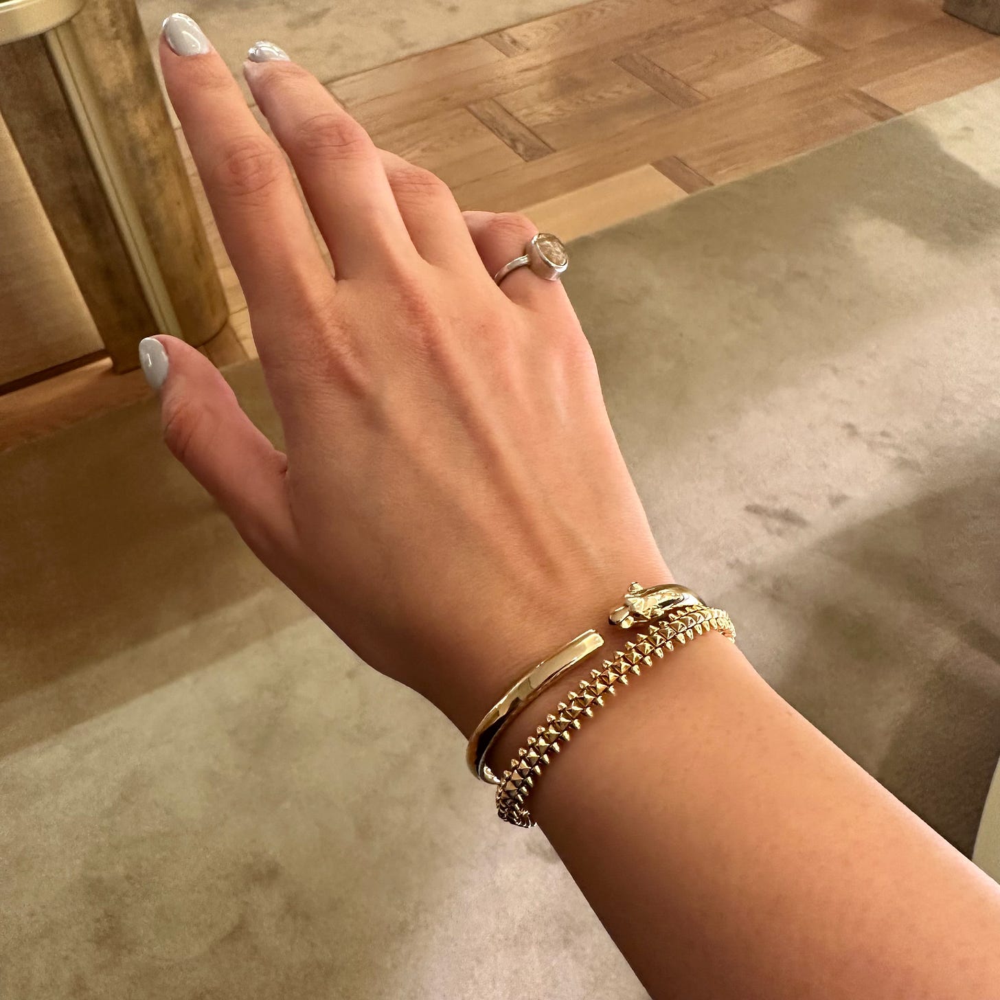 Nail cheap love bracelet