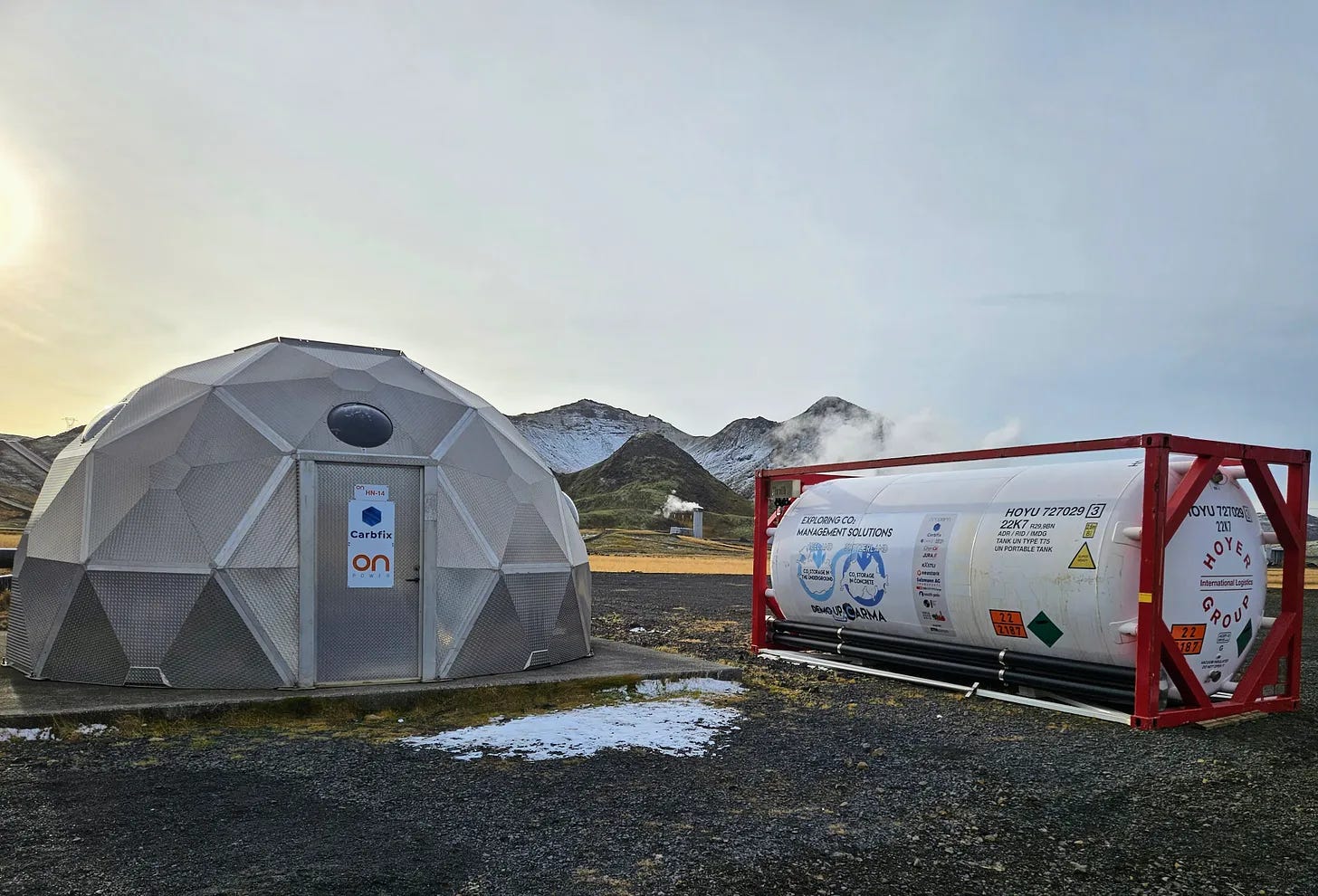 The cheapest way to permanently sequester carbon involves ... fizzy water