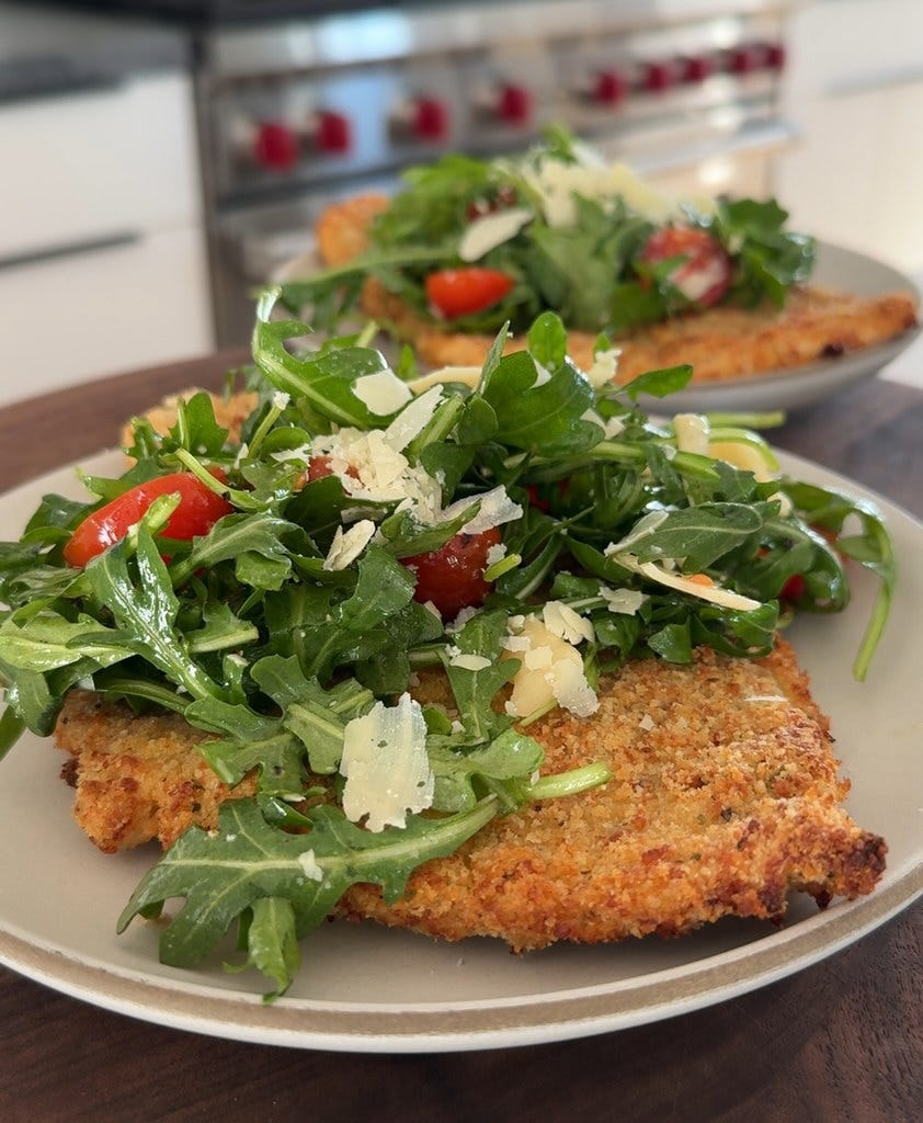 Chicken Milanese by Maxine Sharf Maxi's Kitchen