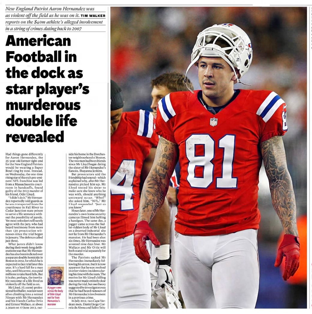 From Football Star to Felony Murder The Dramatic Rise and Fall of