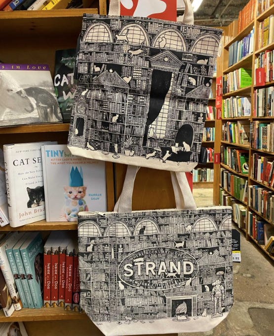 Strand tote bag cheap