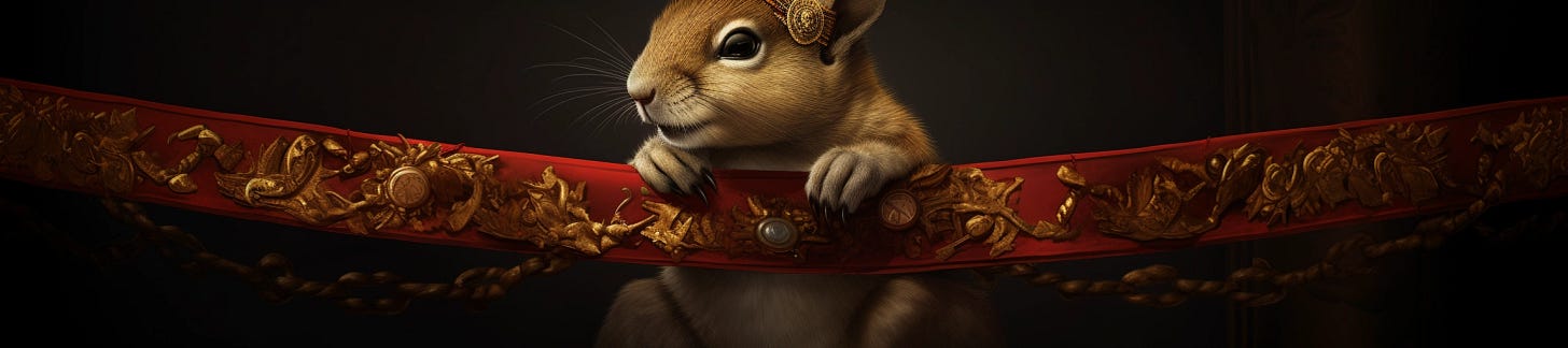 The Squirrel and the Leprechaun - by The Blind Squirrel